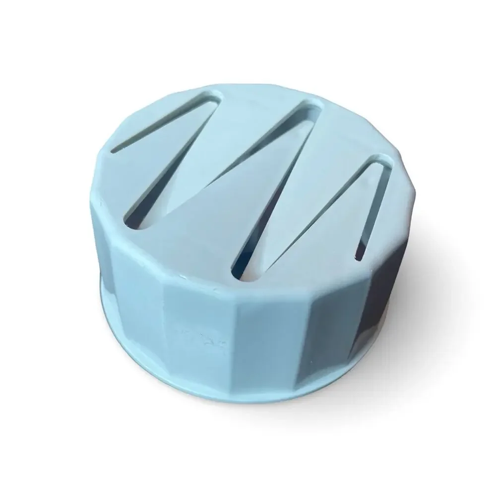 Pampered Chef Food Chopper Replacement Blade Guard White Plastic 3-Prong 2585 - Picture 7 of 10